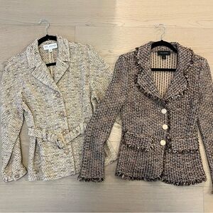 Set of 2 St. John Knitted Jackets